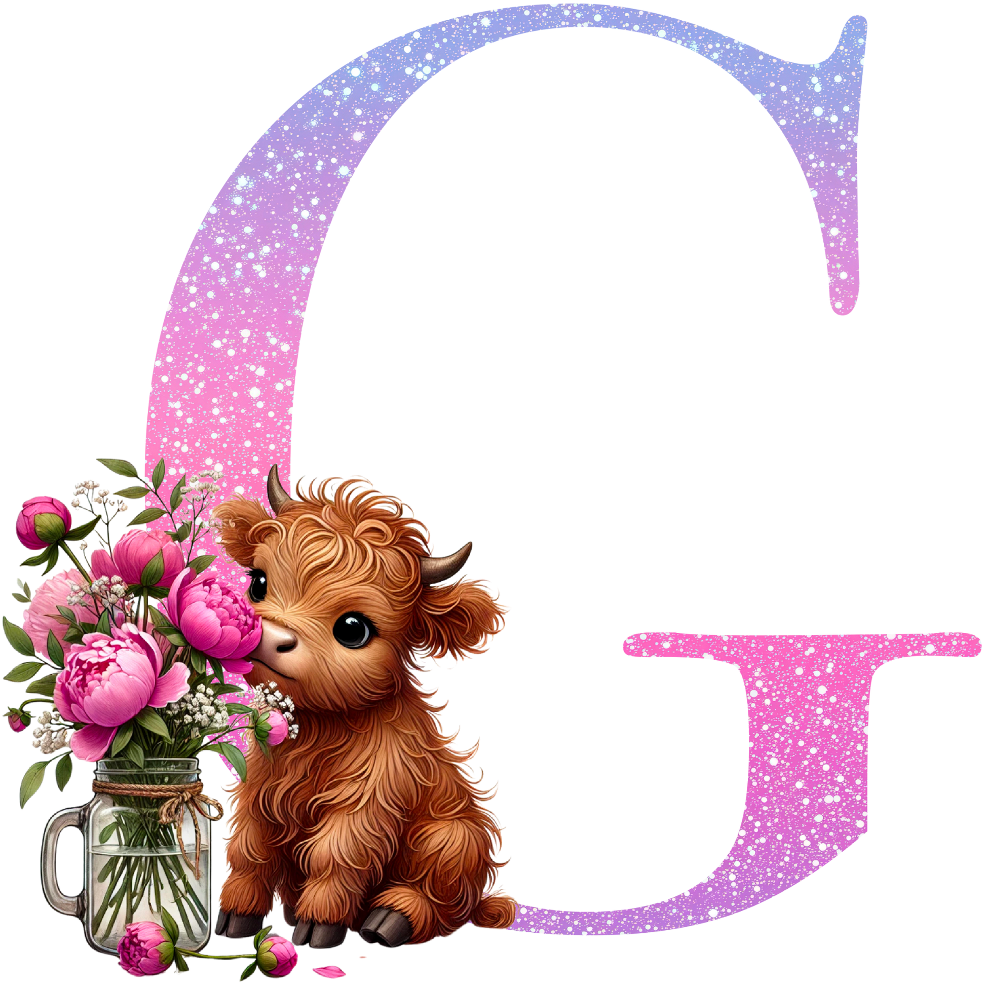 Alphabet Mugs - Highland Cow