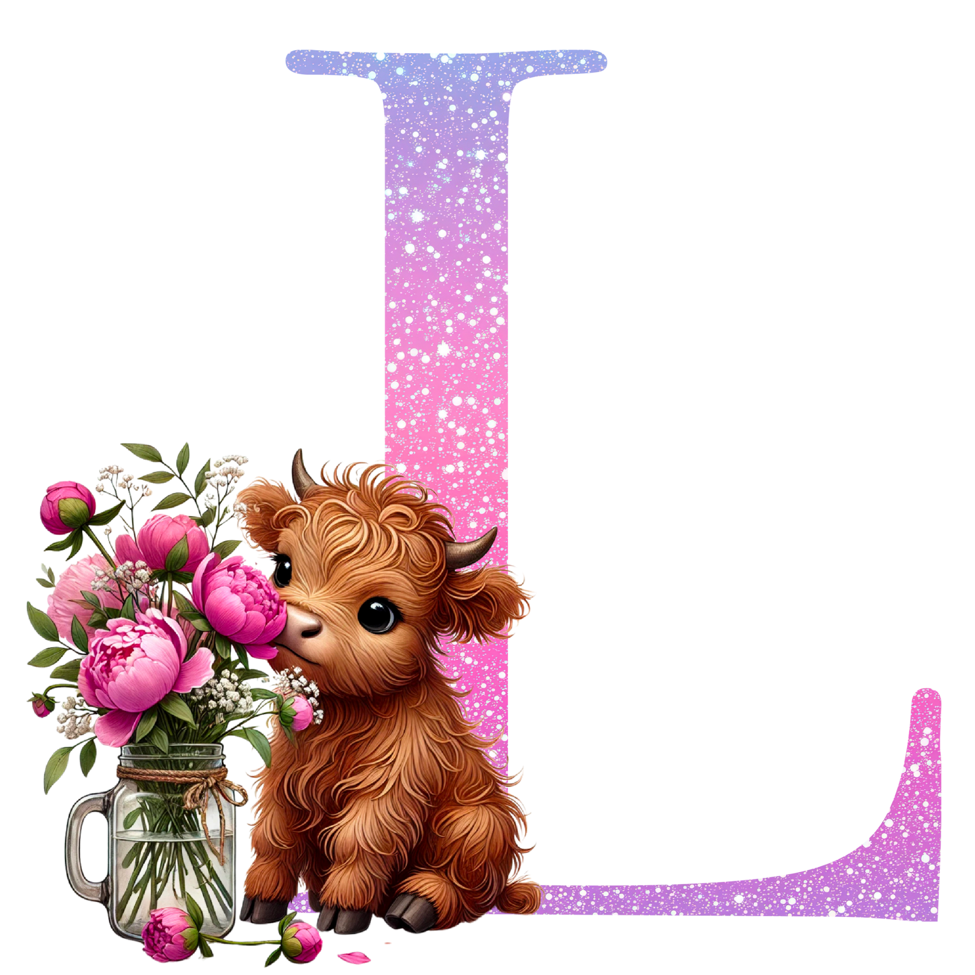 Alphabet Mugs - Highland Cow