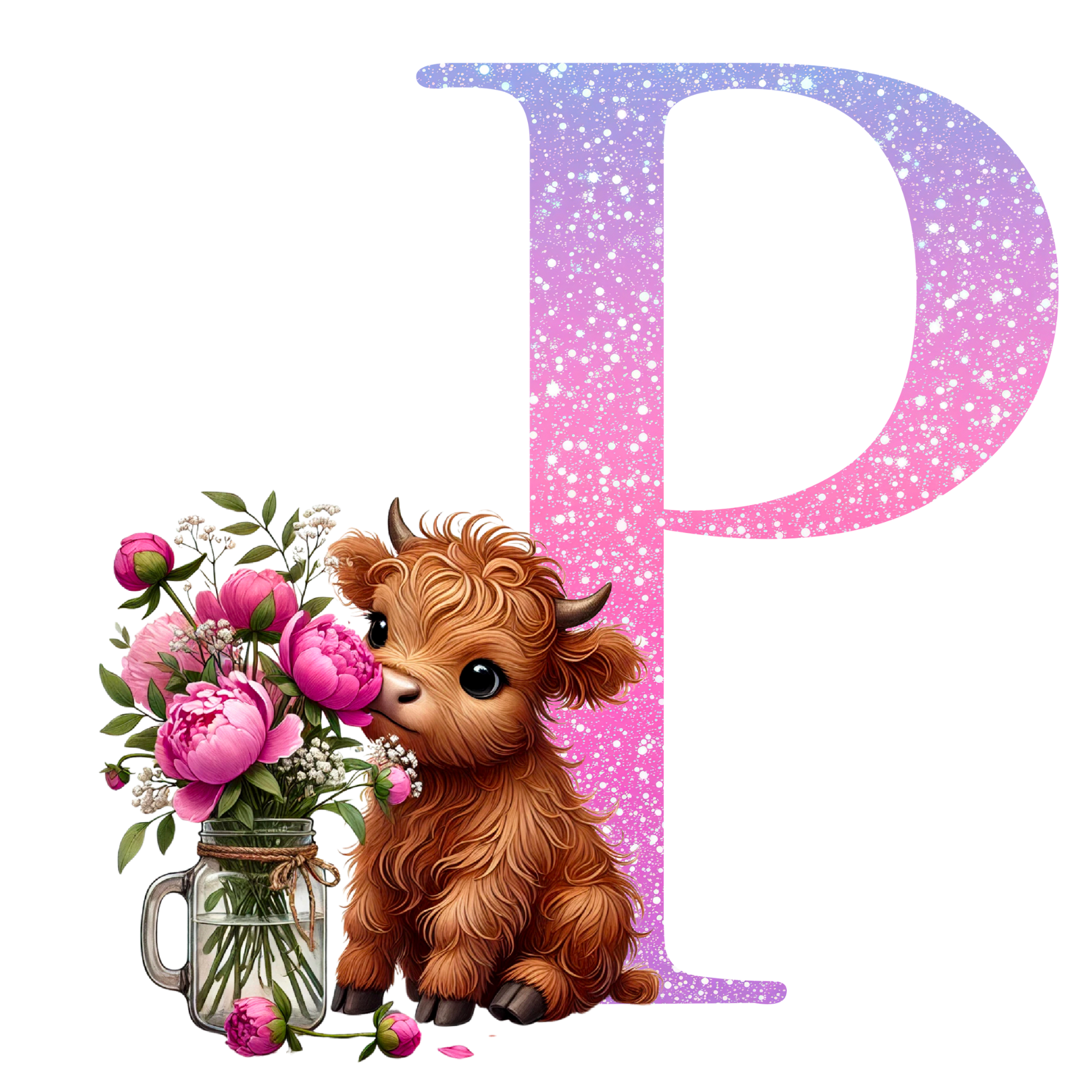 Alphabet Mugs - Highland Cow