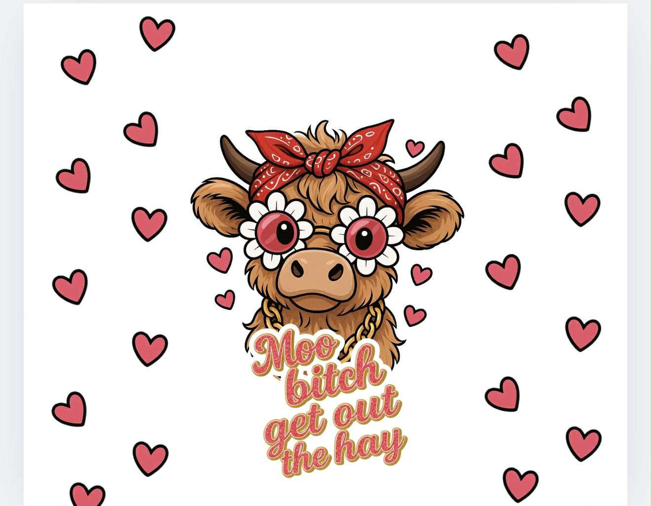 Highland Cow Tumbler