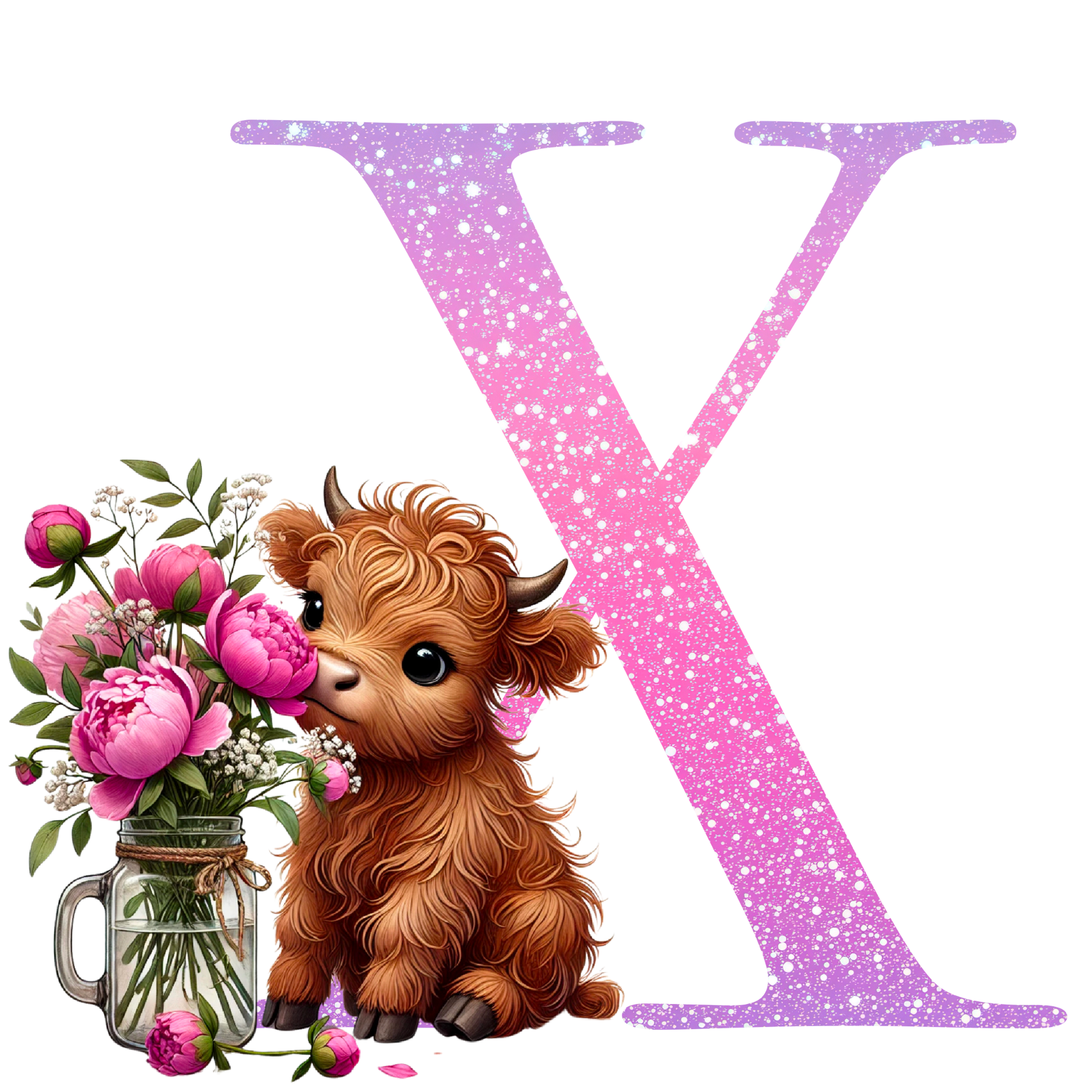 Alphabet Mugs - Highland Cow