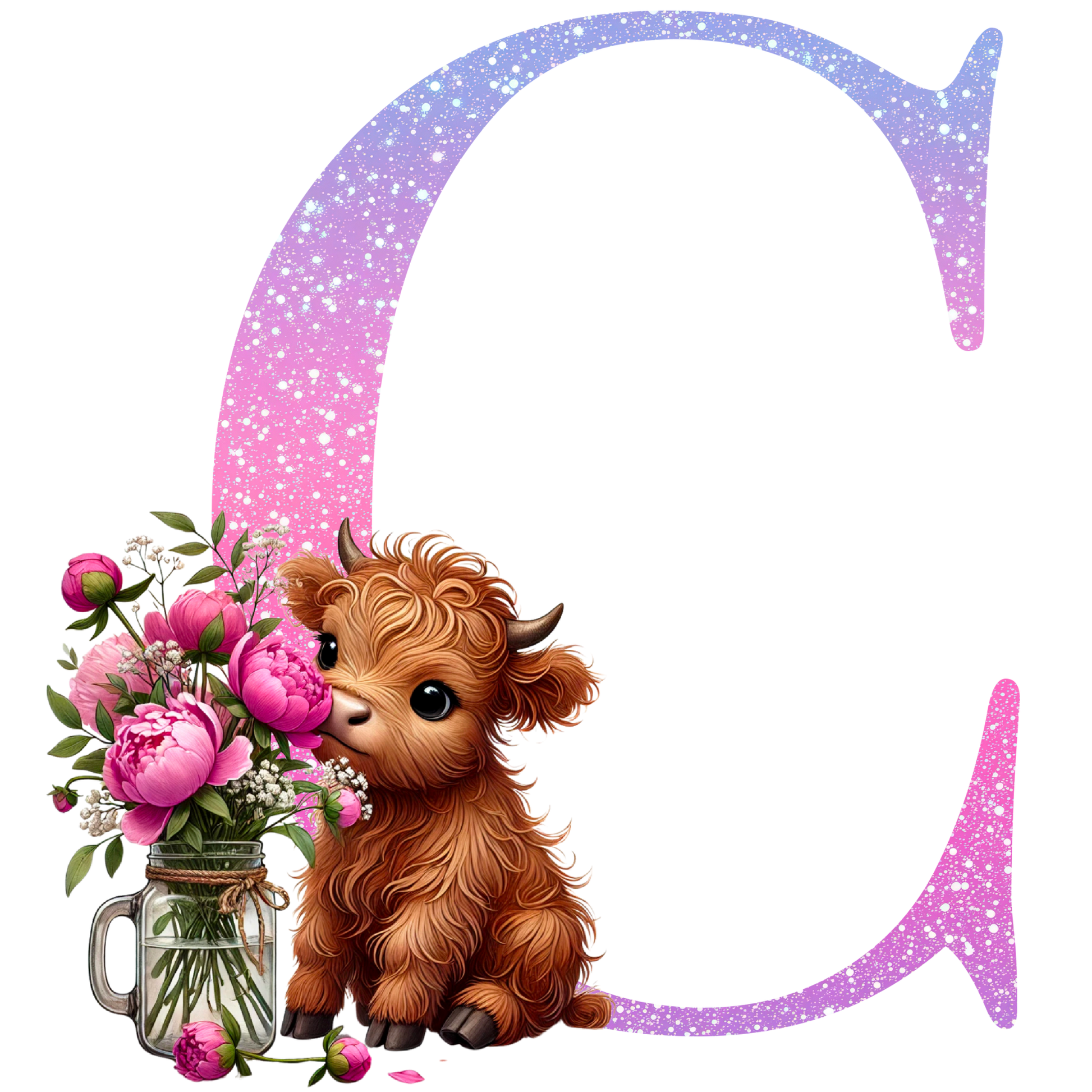 Alphabet Mugs - Highland Cow