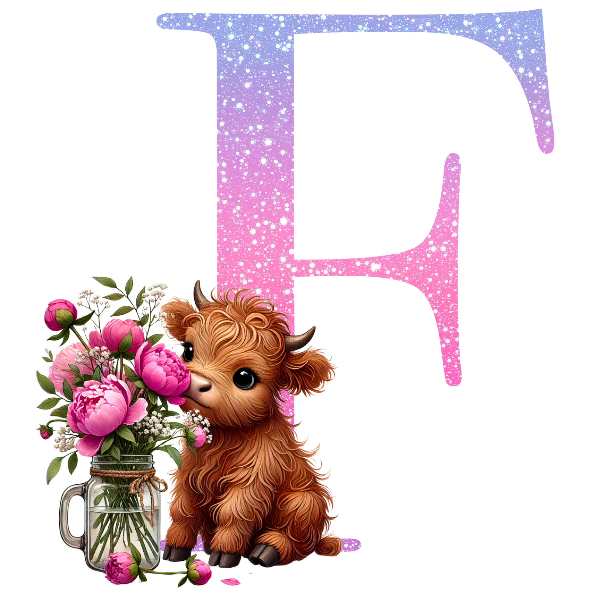 Alphabet Mugs - Highland Cow