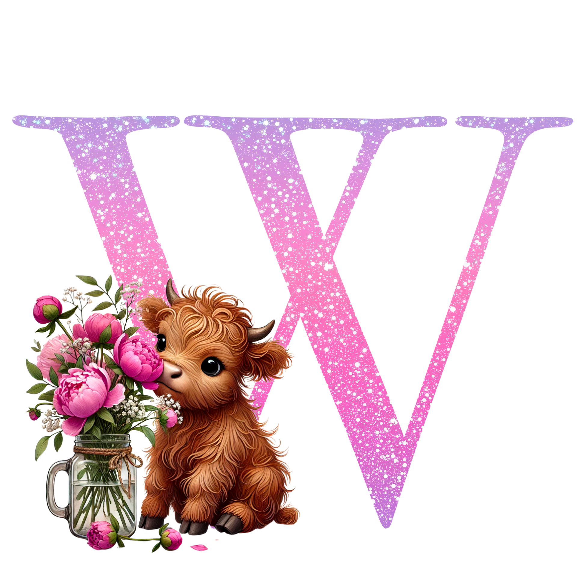 Alphabet Mugs - Highland Cow