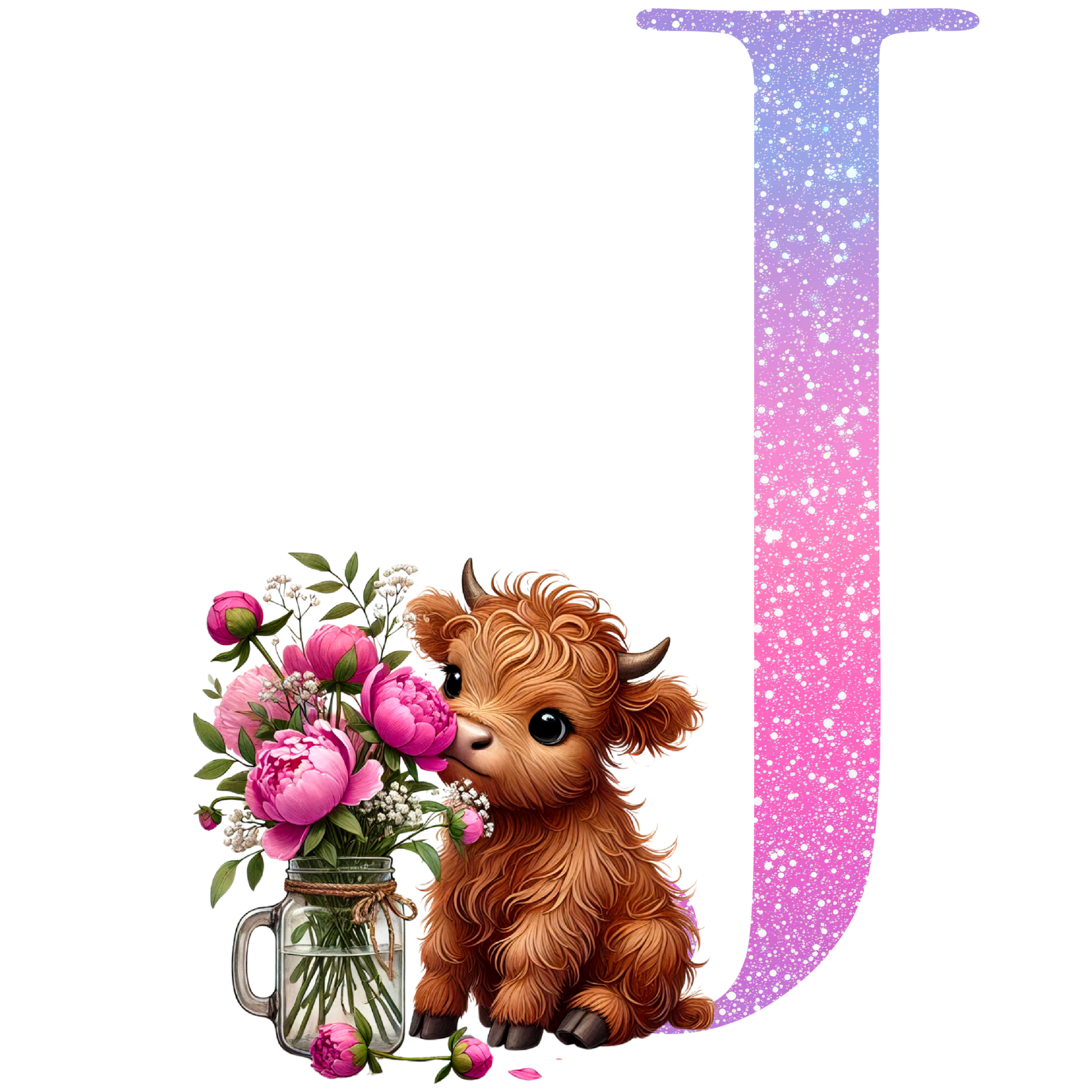 Alphabet Mugs - Highland Cow