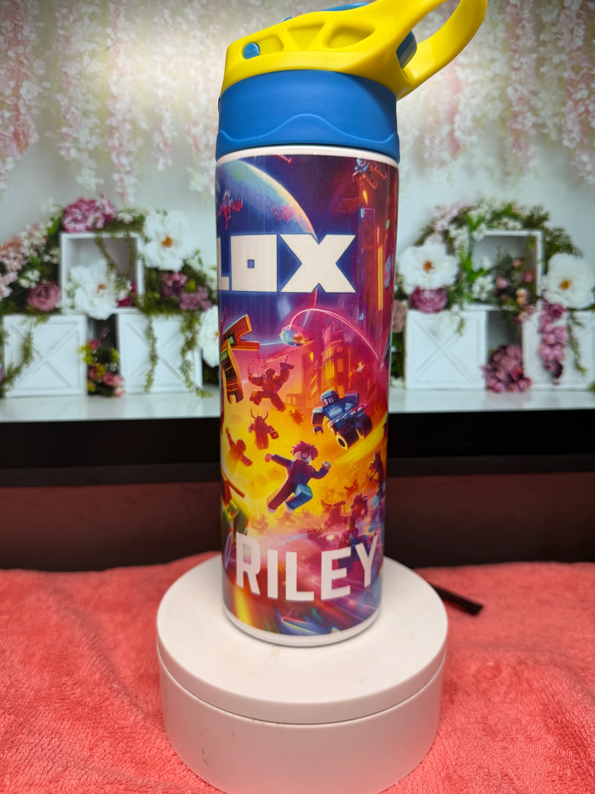 16oz Kids Flip Lid Bottle