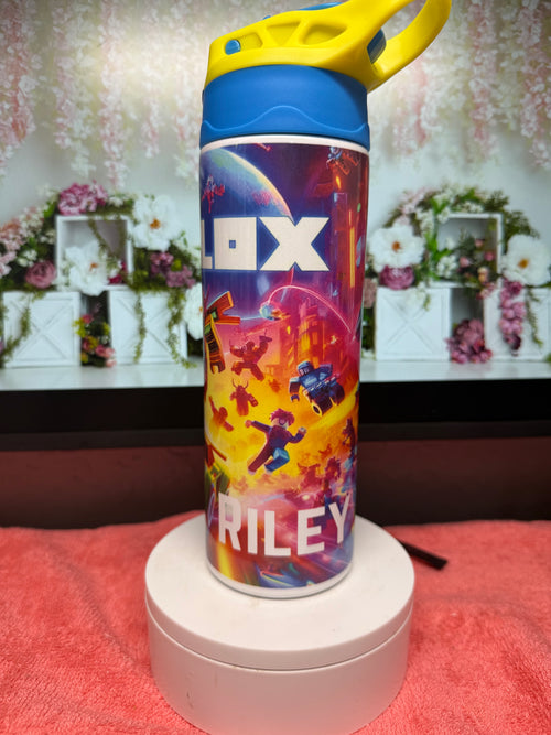 16oz Kids Flip Lid Bottle