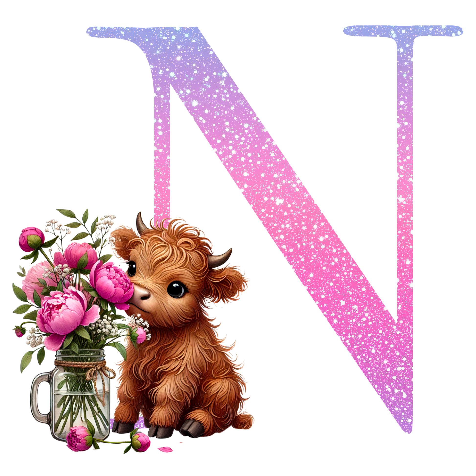 Alphabet Mugs - Highland Cow