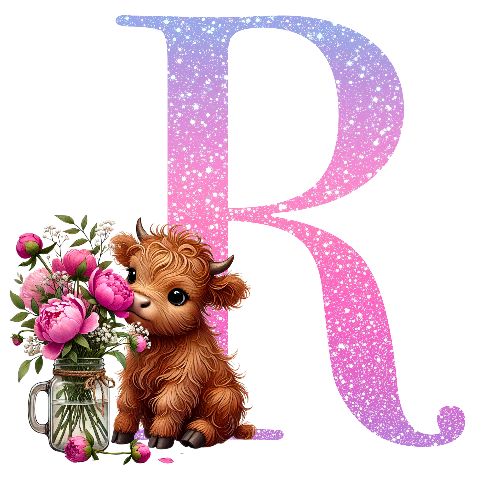 Alphabet Mugs - Highland Cow