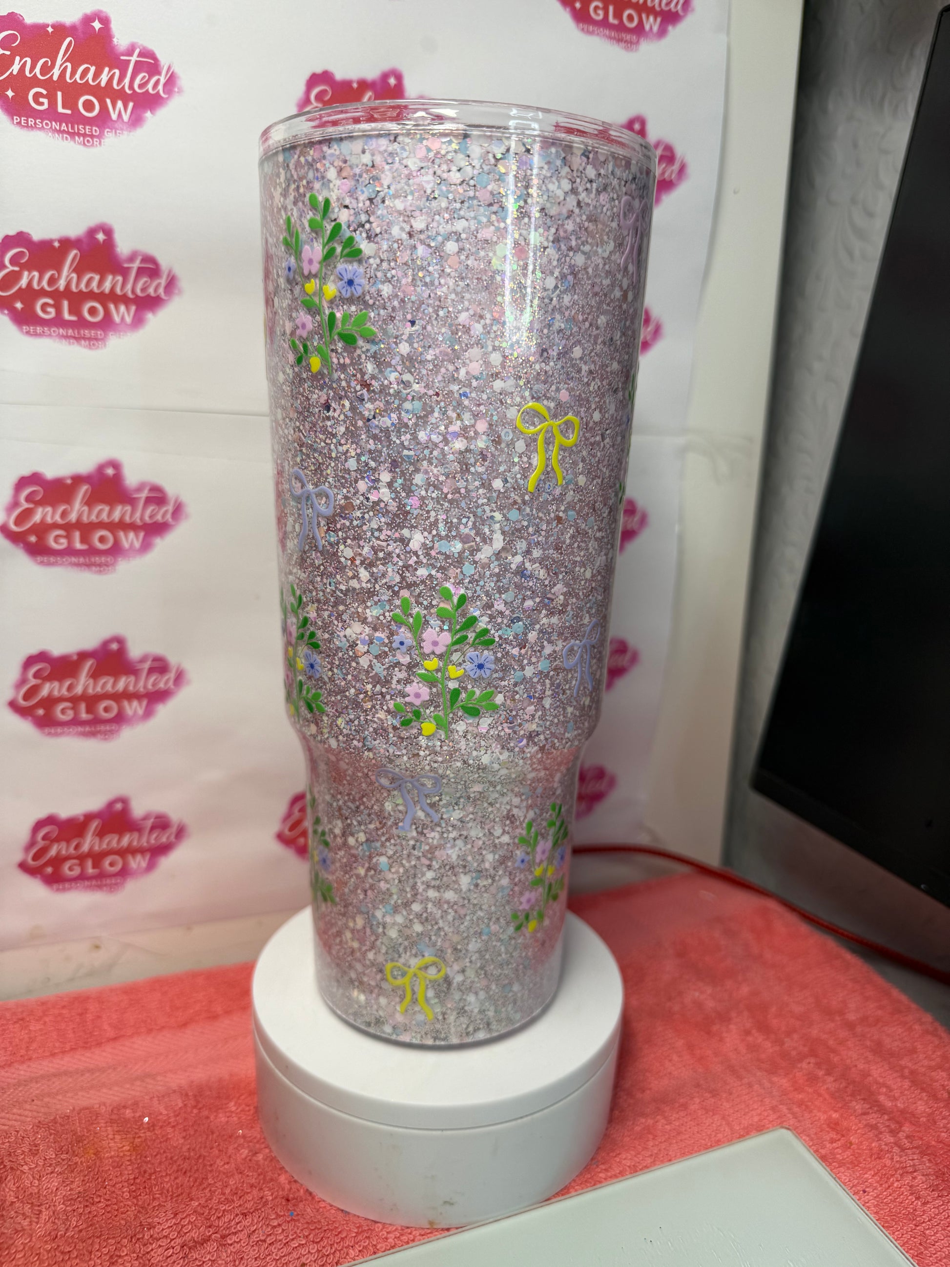 40oz Snowglobe Tumblers