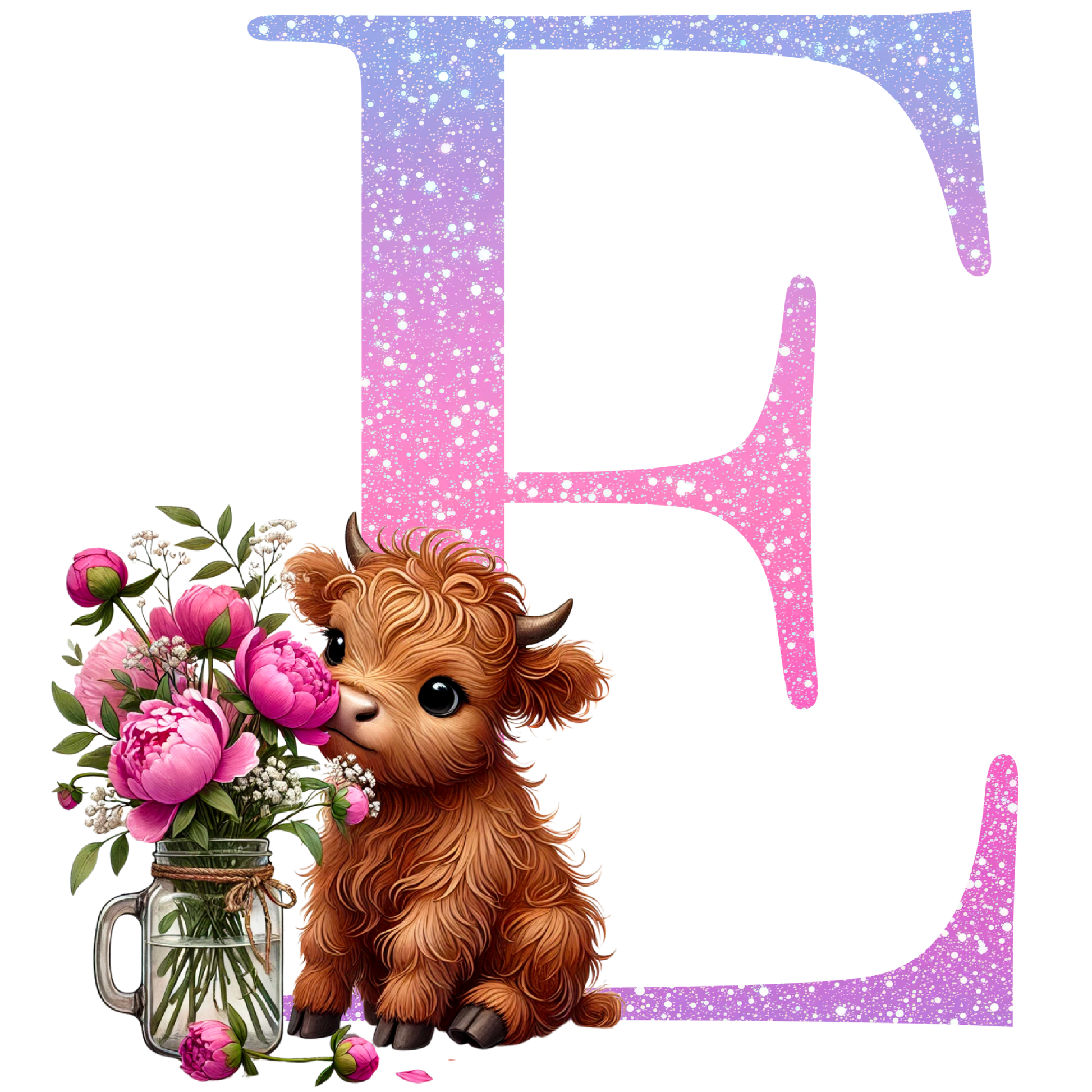 Alphabet Mugs - Highland Cow