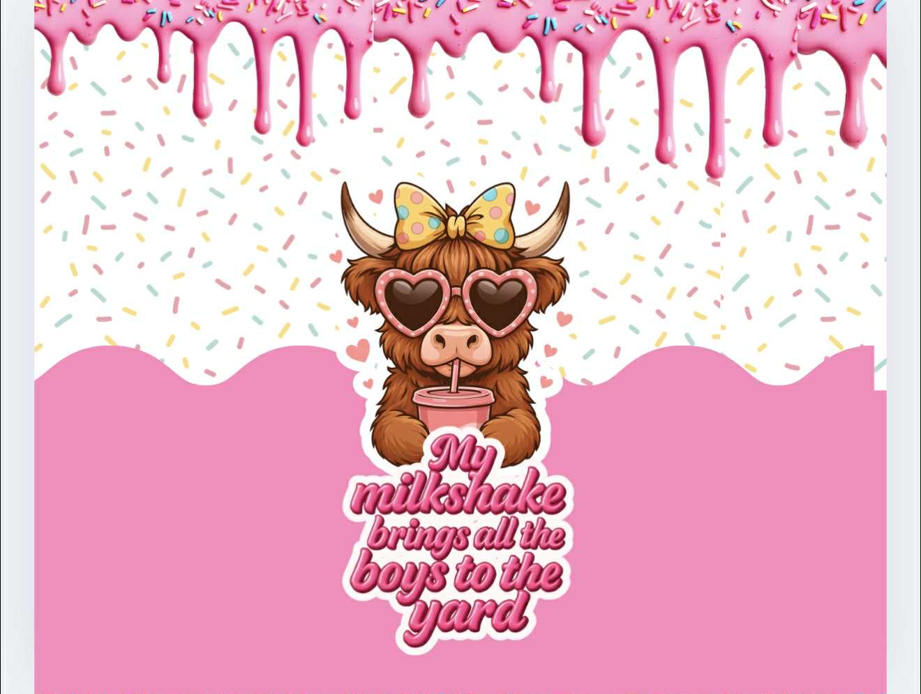 Highland Cow Tumbler