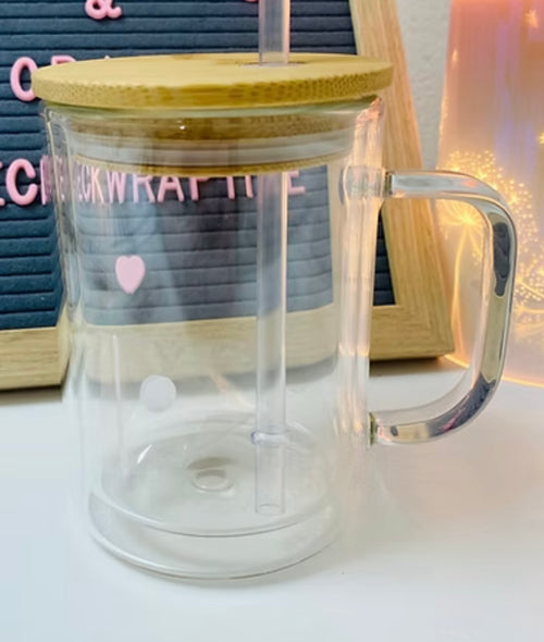 17oz Coffee Glass Snowglobe