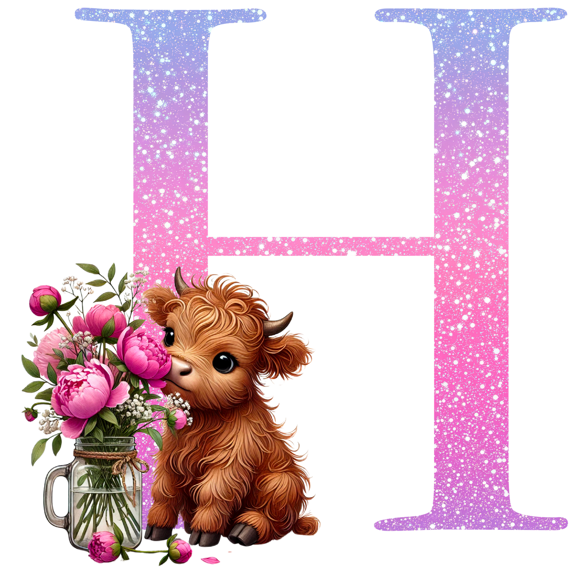 Alphabet Mugs - Highland Cow