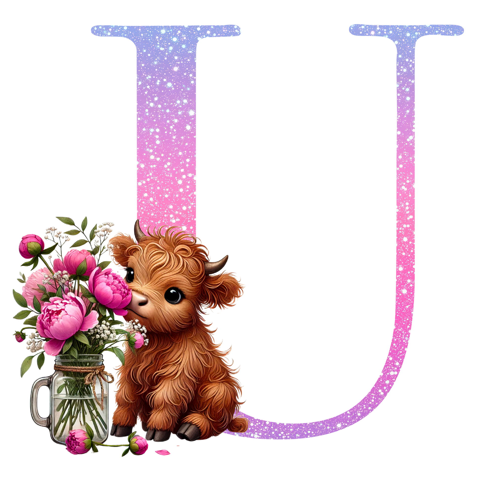 Alphabet Mugs - Highland Cow