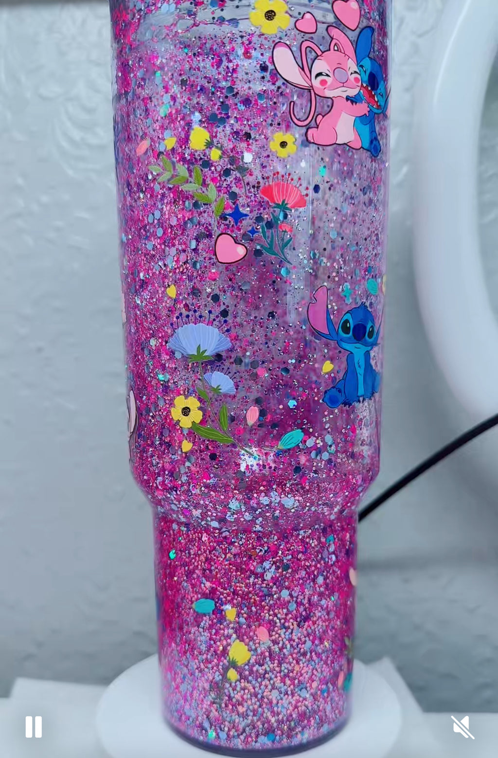 40oz Snowglobe Tumblers