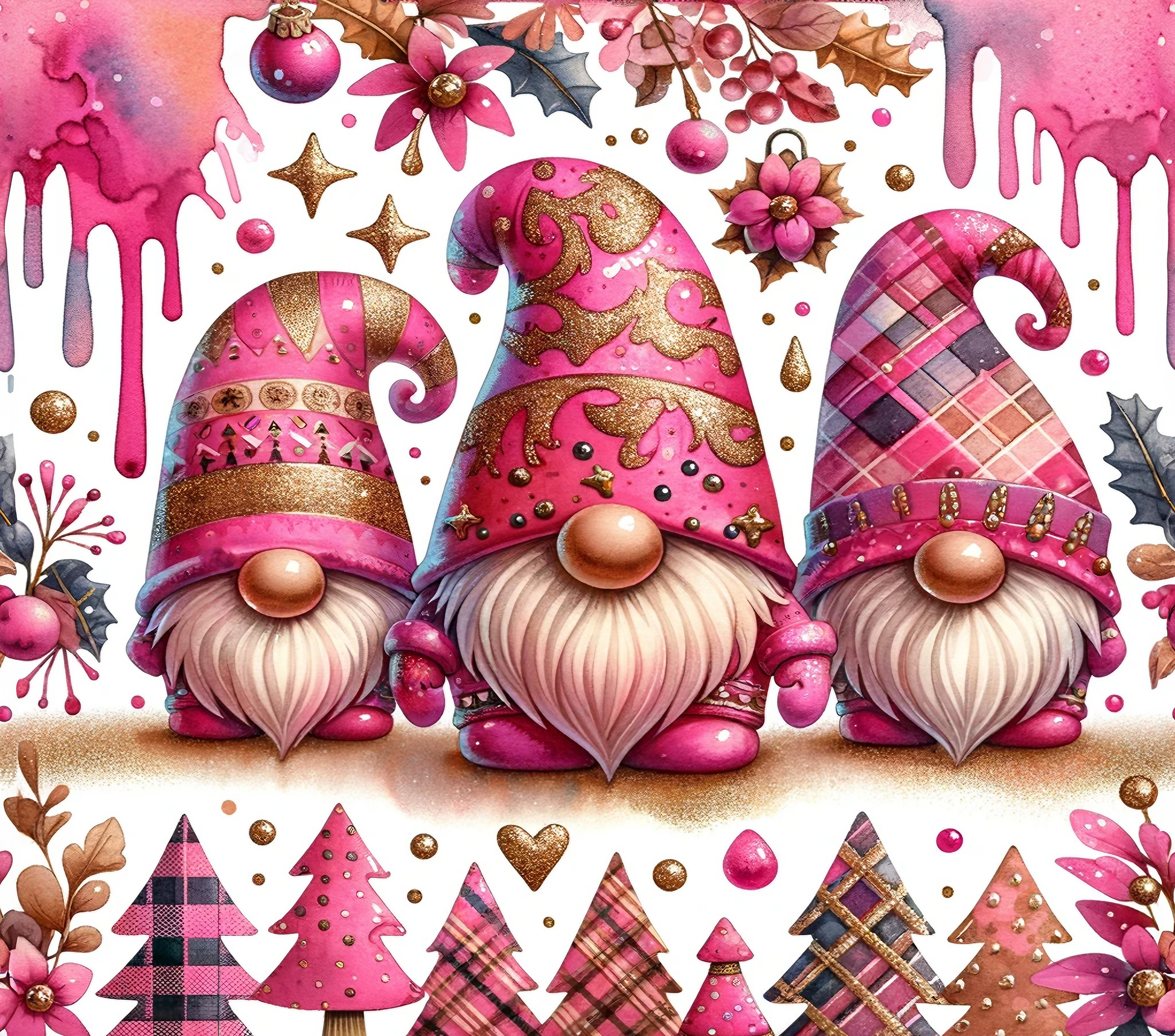 Christmas Gonk Tumbler