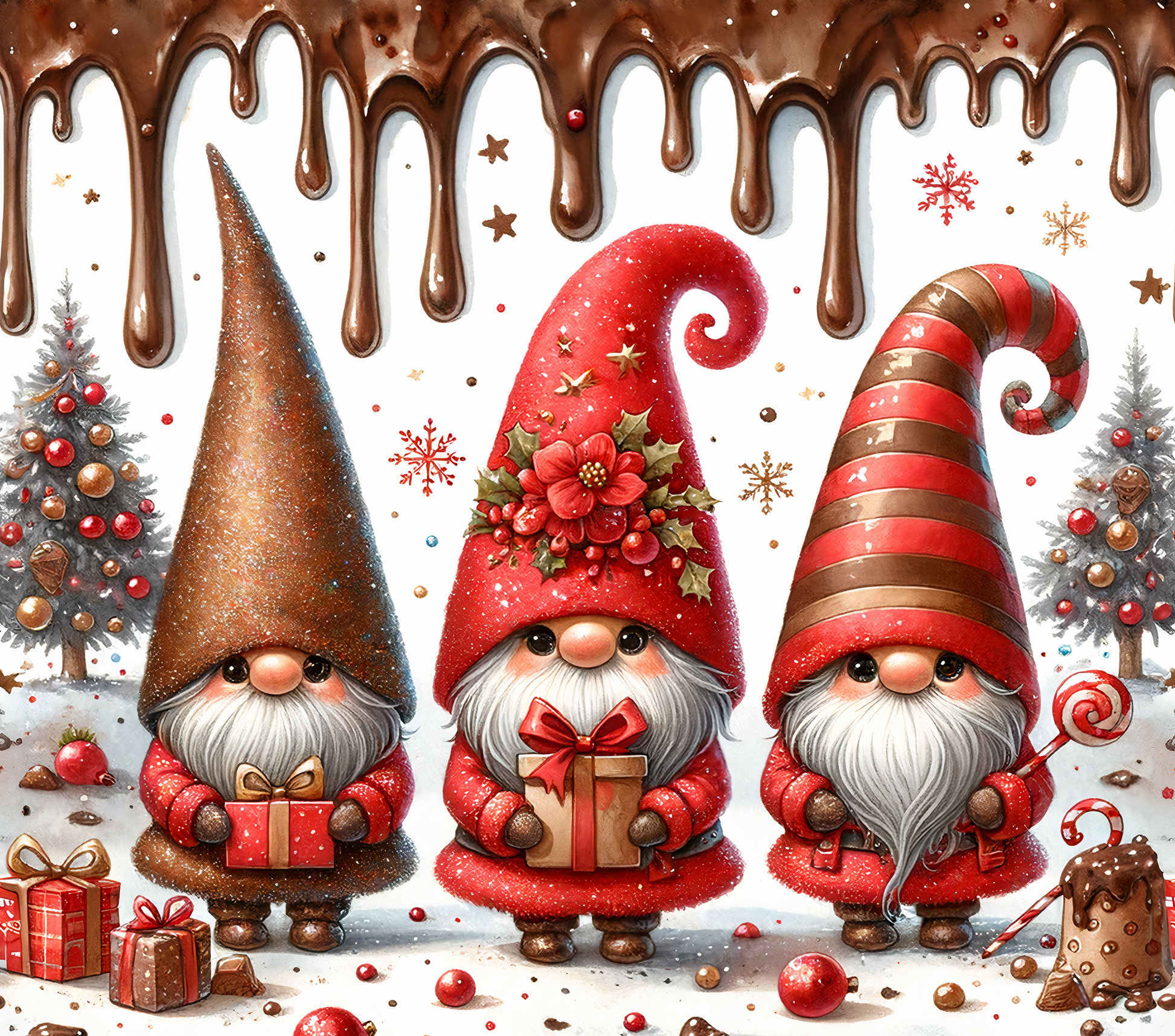 Christmas Gonk Tumbler