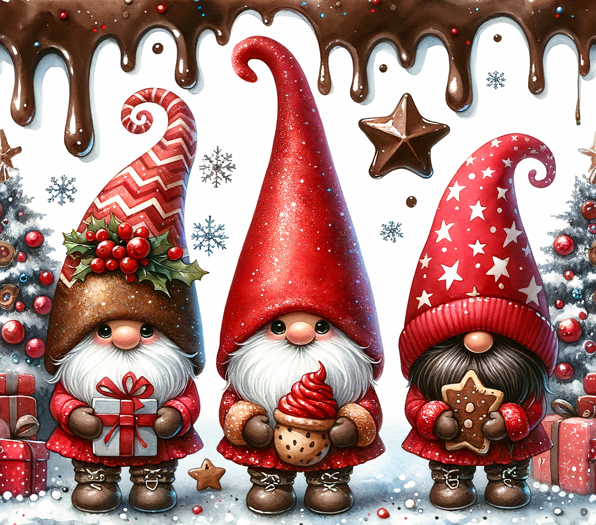 Christmas Gonk Tumbler