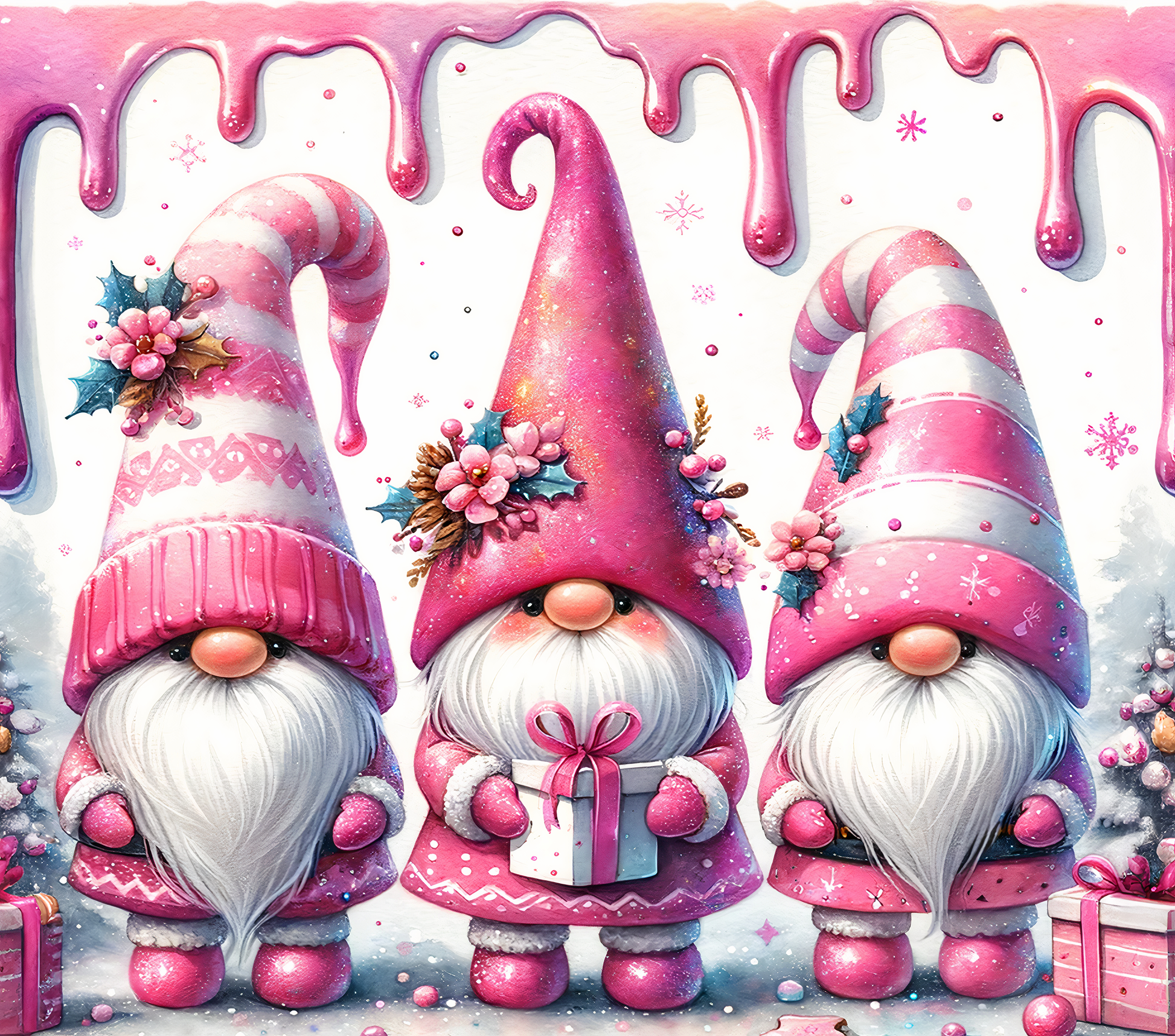 Christmas Gonk Tumbler