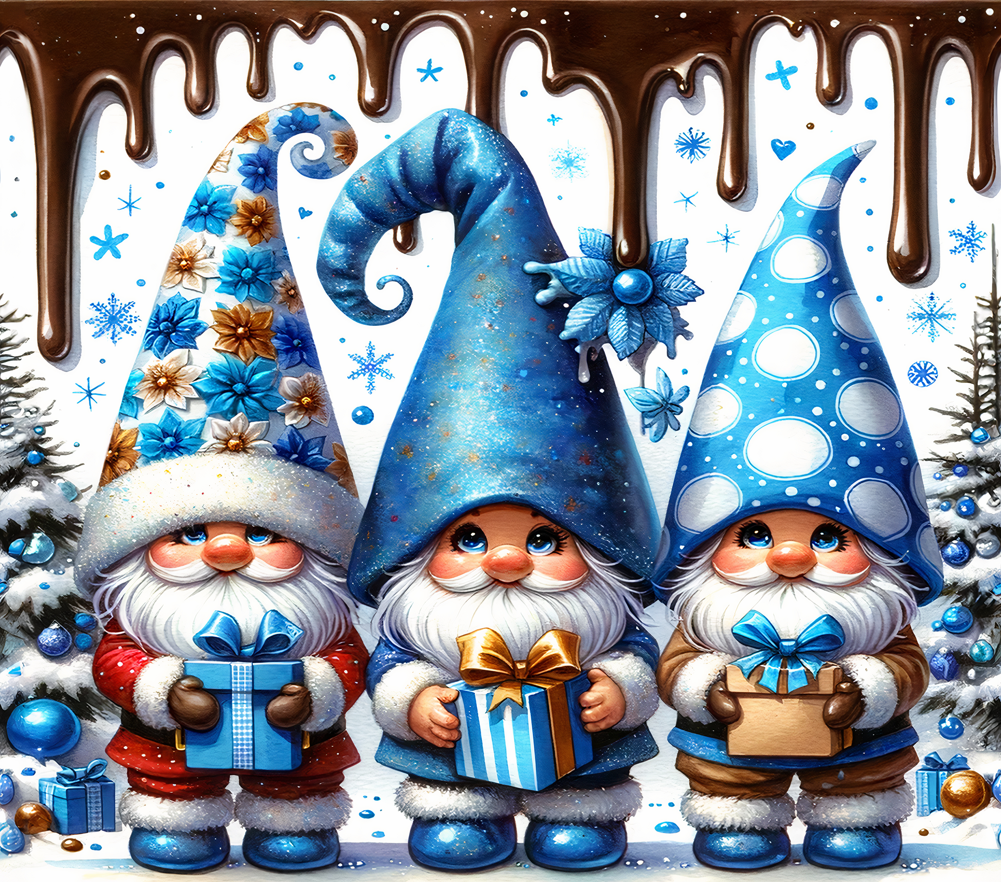 Christmas Gonk Tumbler