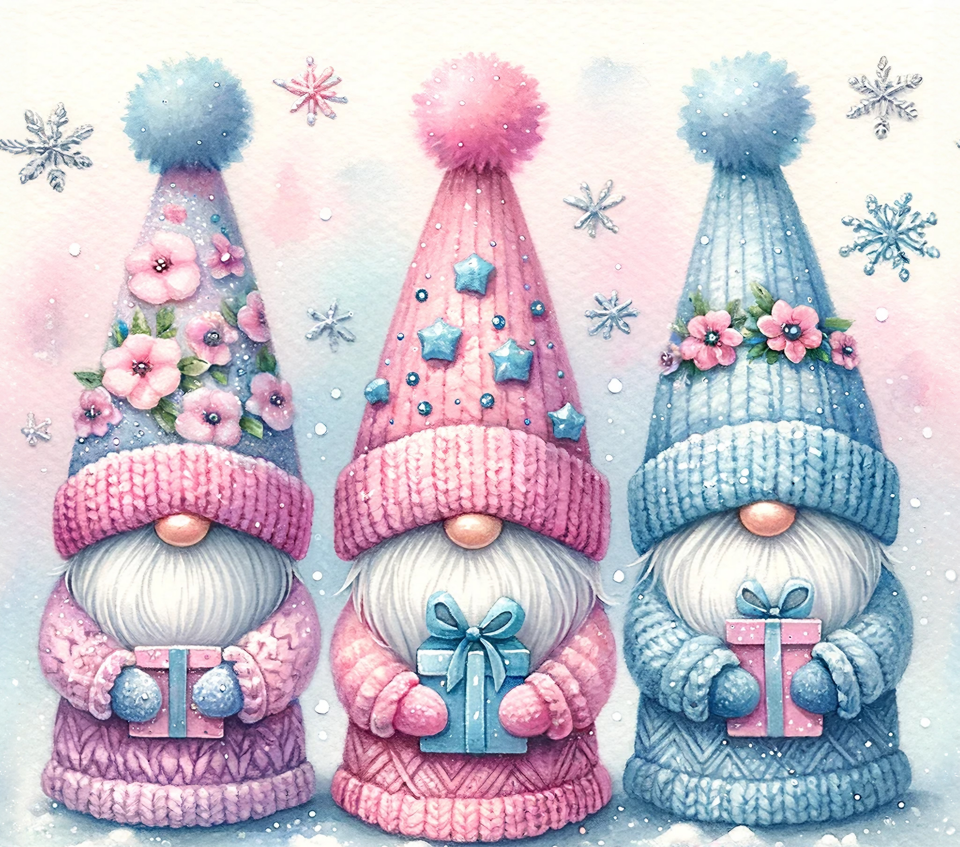 Christmas Gonk Tumbler