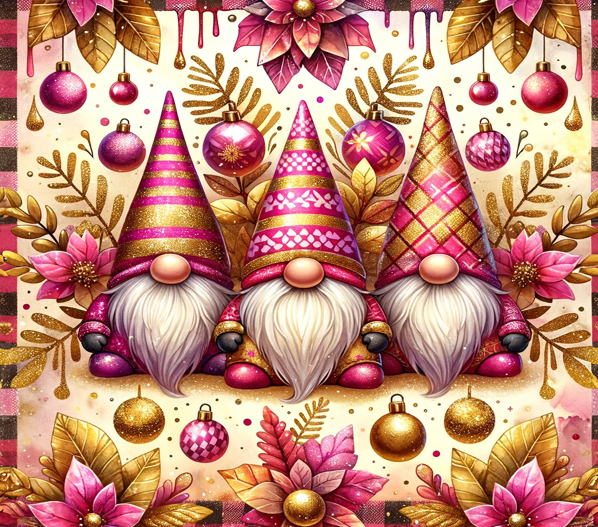 Christmas Gonk Tumbler