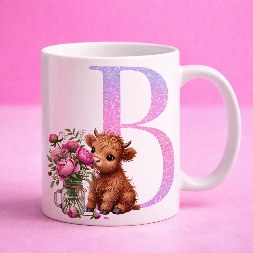 Alphabet Mugs - Highland Cow