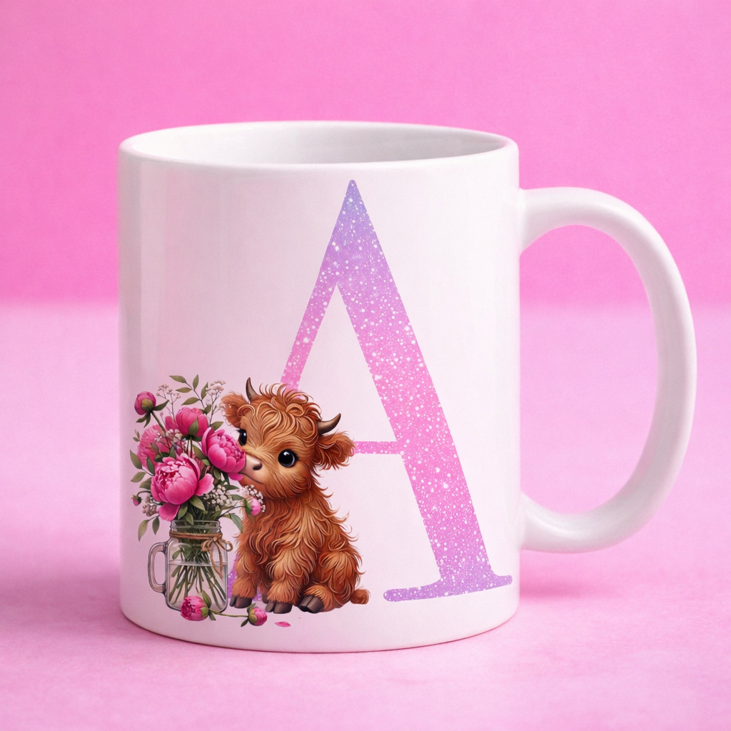 Alphabet Mugs - Highland Cow