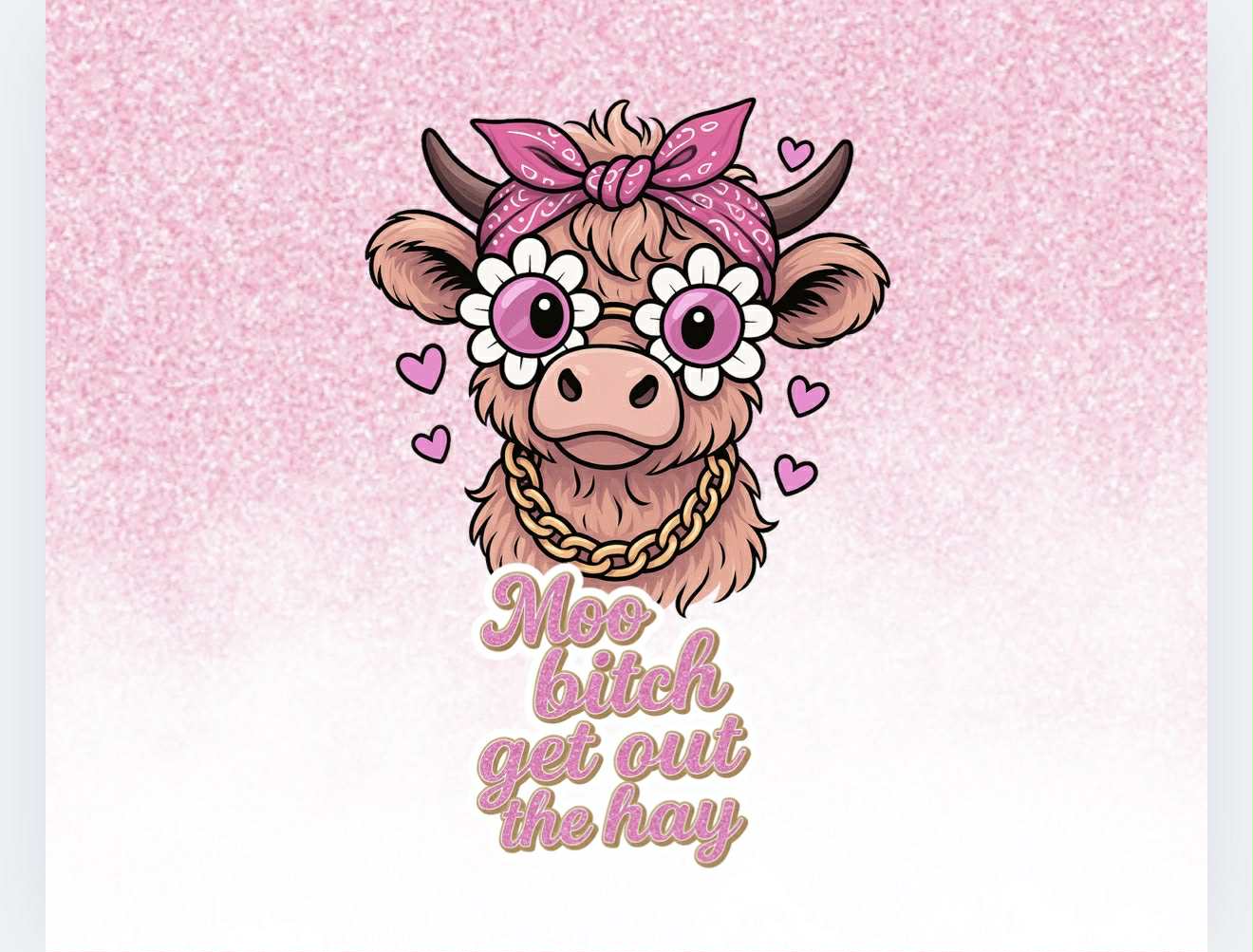 Highland Cow Tumbler