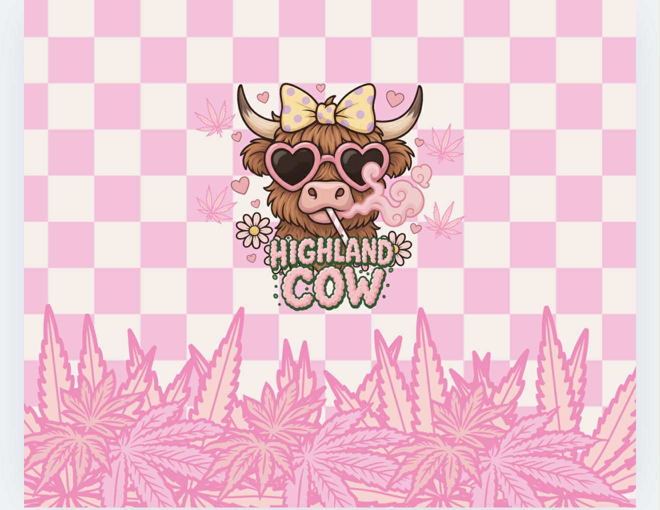 Highland Cow Tumbler