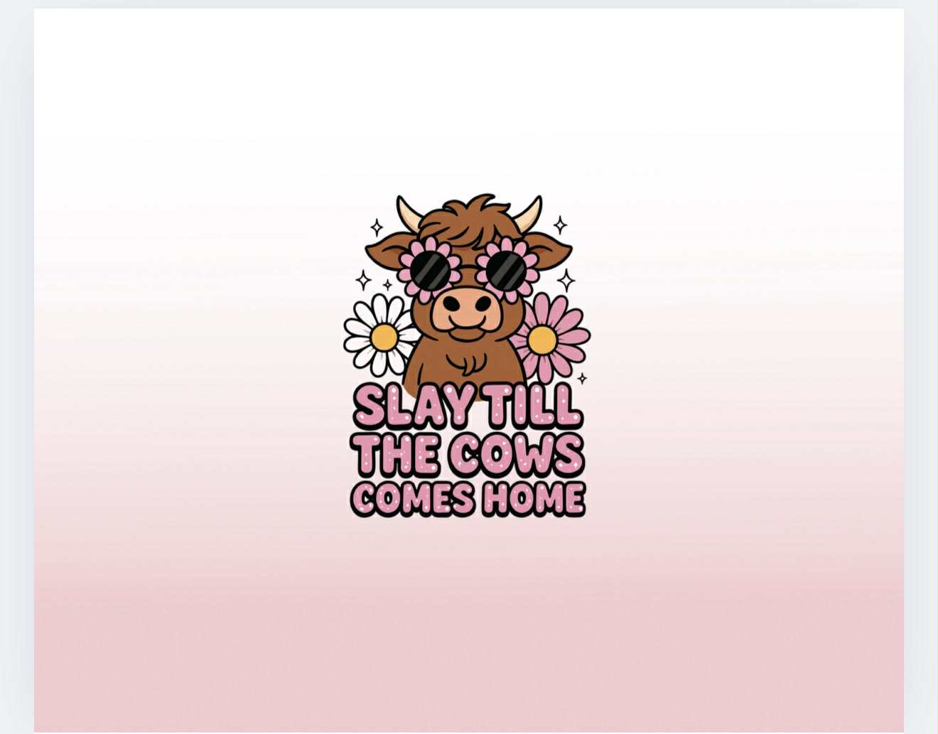 Highland Cow Tumbler